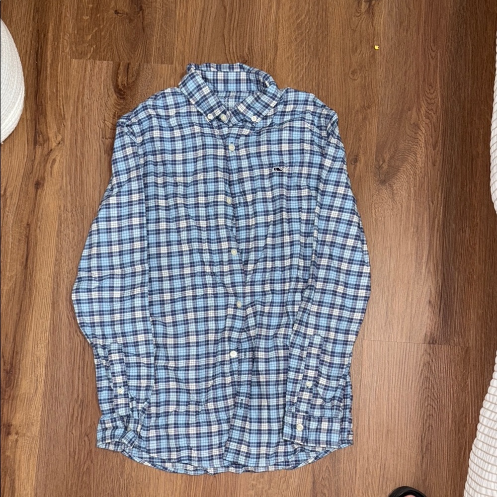 Vineyard Vines Boys Cotton Colored Button Up Shirt